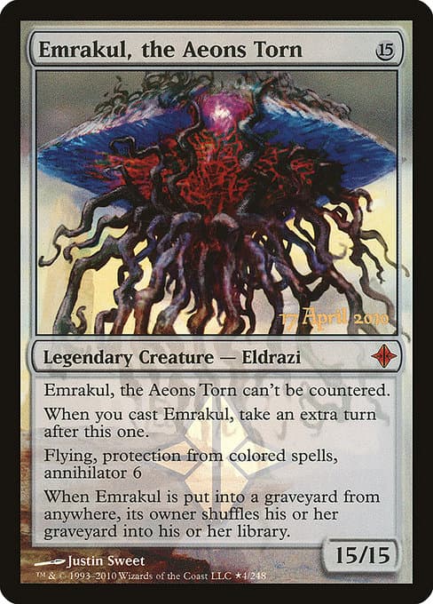 Emrakul, the Aeons Torn (Mythic)