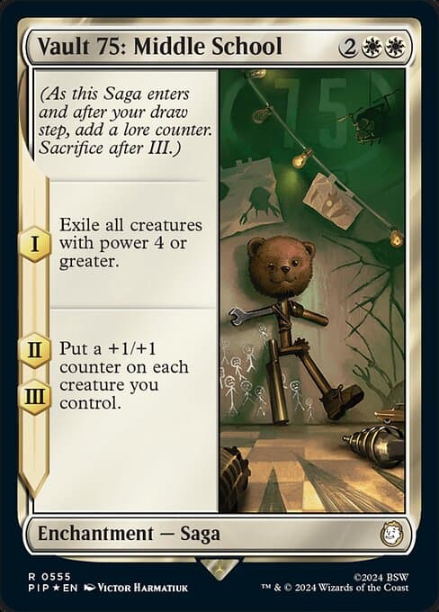 Vault 75: Middle School from Fallout (Rare)