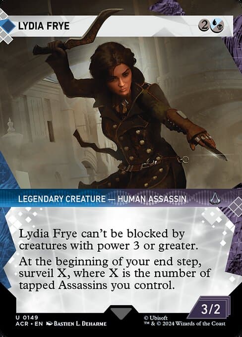 Lydia Frye from Assassin's Creed (Uncommon)