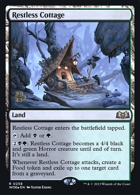 Restless Cottage from Wilds of Eldraine Promos (Rare)
