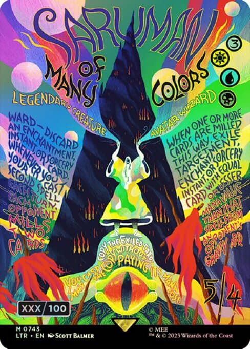 Saruman of Many Colors from The Lord of the Rings: Tales of Middle-earth (Mythic)