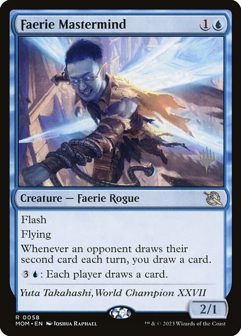Faerie Mastermind from March of the Machine Promos (Rare)