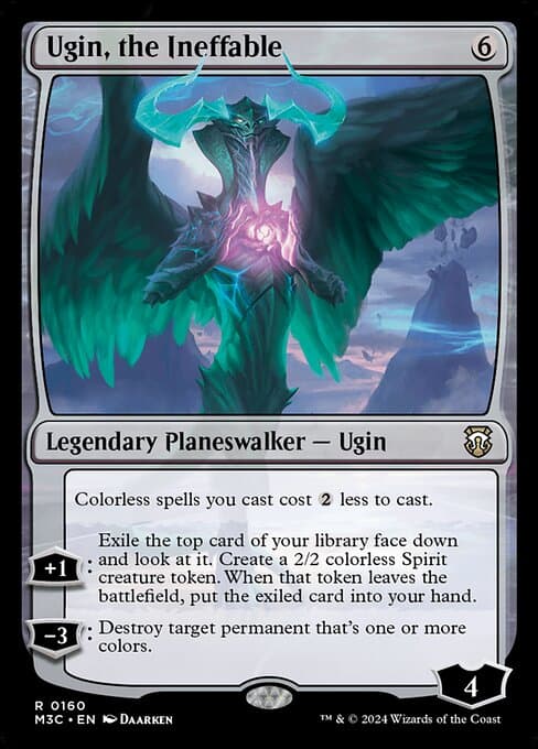Ugin, the Ineffable from Modern Horizons 3 Commander (Rare)