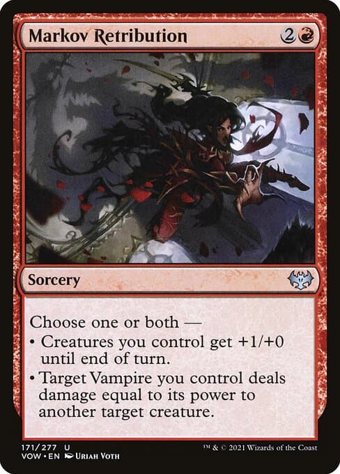 Markov Retribution from Innistrad: Crimson Vow (Uncommon)