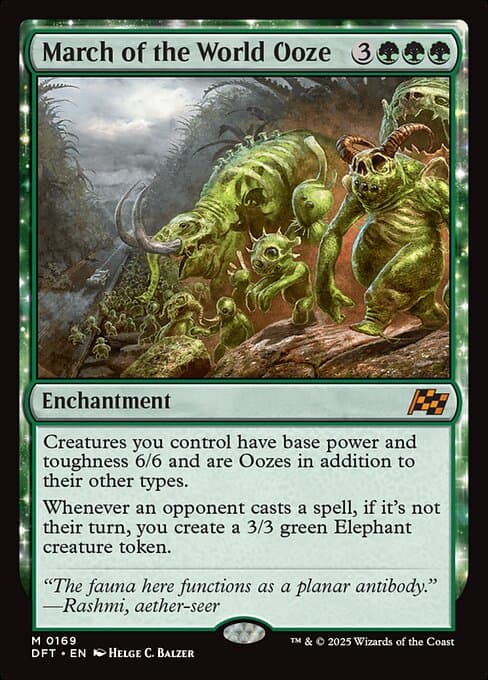 March of the World Ooze (Mythic)