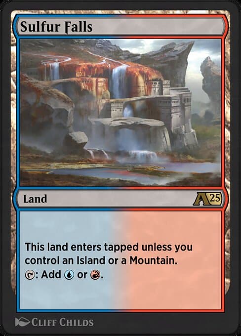 Sulfur Falls from Alchemy: Edge of Eternities (Rare)