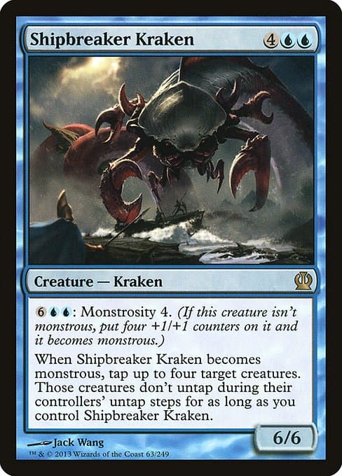 Shipbreaker Kraken from Theros (Rare)