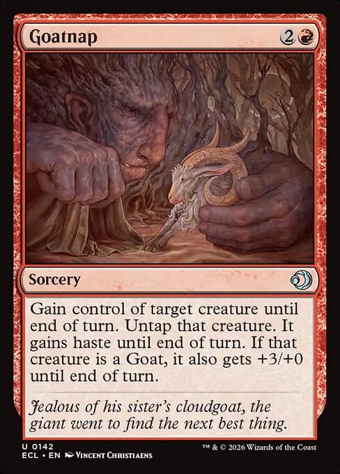 Goatnap from Lorwyn Eclipsed (Uncommon)