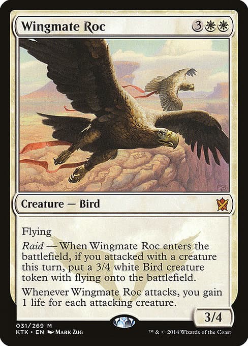 Wingmate Roc from Khans of Tarkir (Mythic)