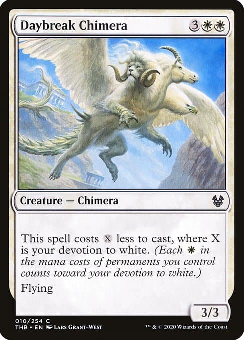 Daybreak Chimera from Theros Beyond Death (Common)