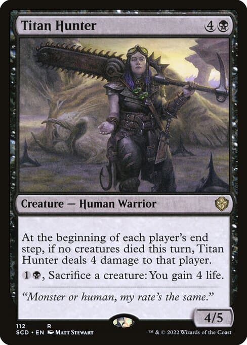 Titan Hunter from Starter Commander Decks (Rare)