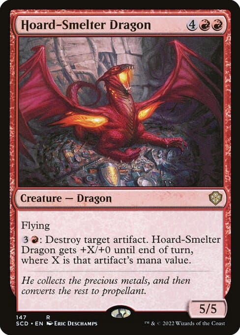 Hoard-Smelter Dragon (Rare)