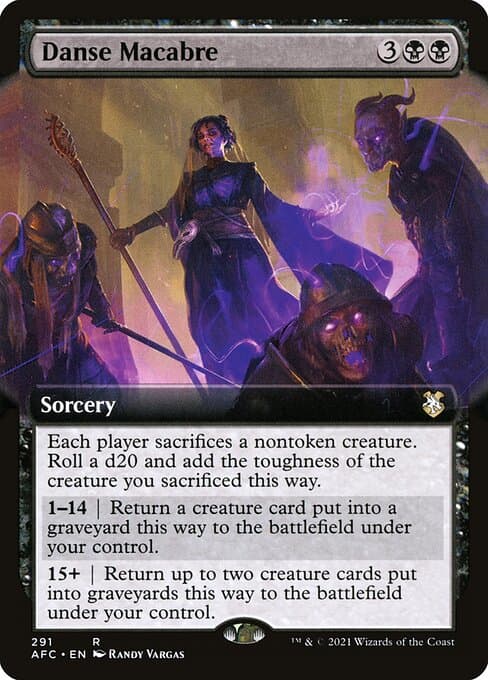 Danse Macabre from Forgotten Realms Commander (Rare)