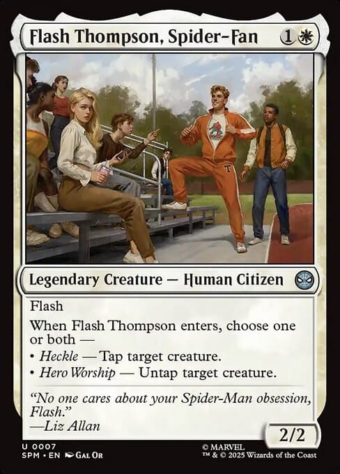 Flash Thompson, Spider-Fan (Uncommon)