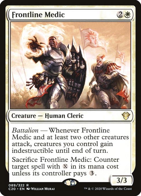 Frontline Medic from Commander 2020 (Rare)