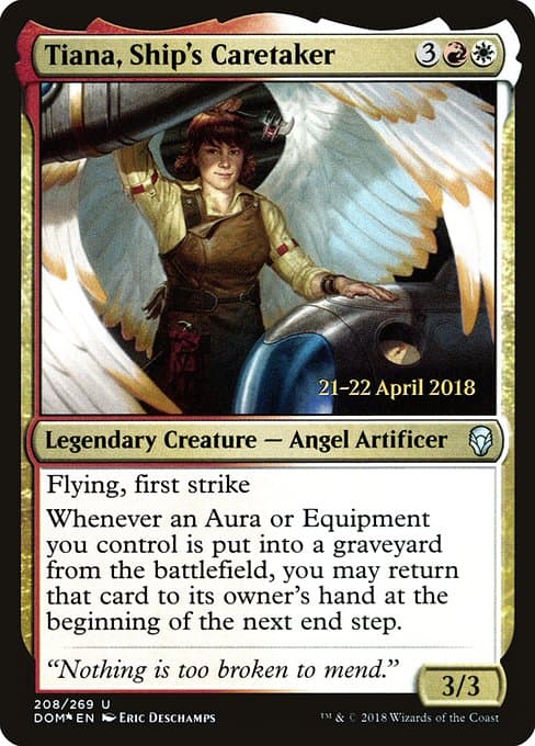 Tiana, Ship's Caretaker from Dominaria Promos (Uncommon)