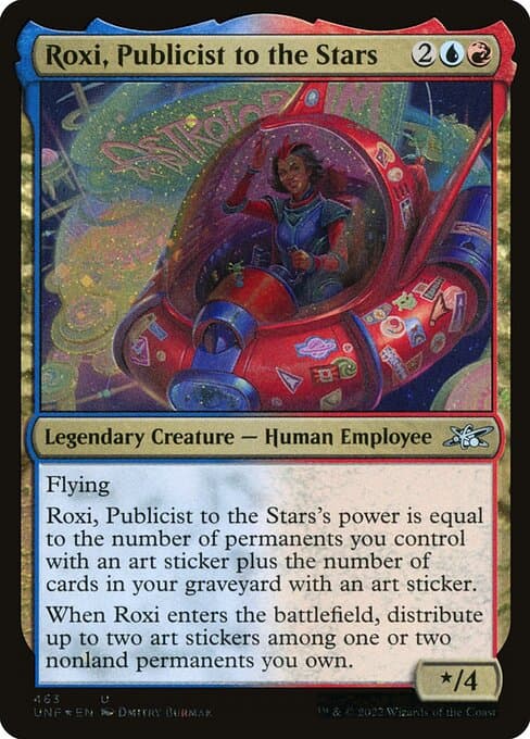 Roxi, Publicist to the Stars from Unfinity (Uncommon)