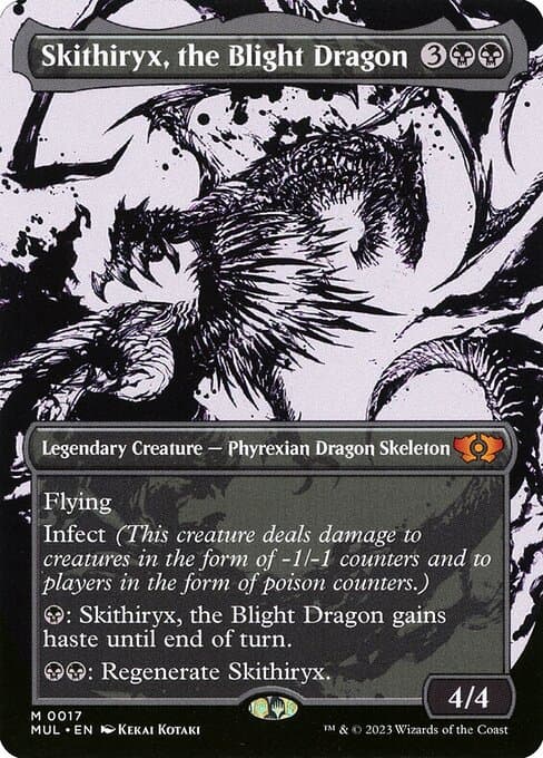 Skithiryx, the Blight Dragon from Multiverse Legends (Mythic)