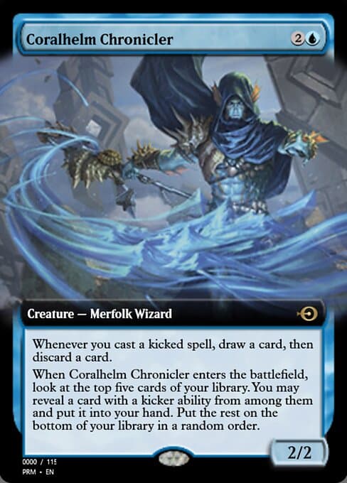 Coralhelm Chronicler from Magic Online Promos (Rare)