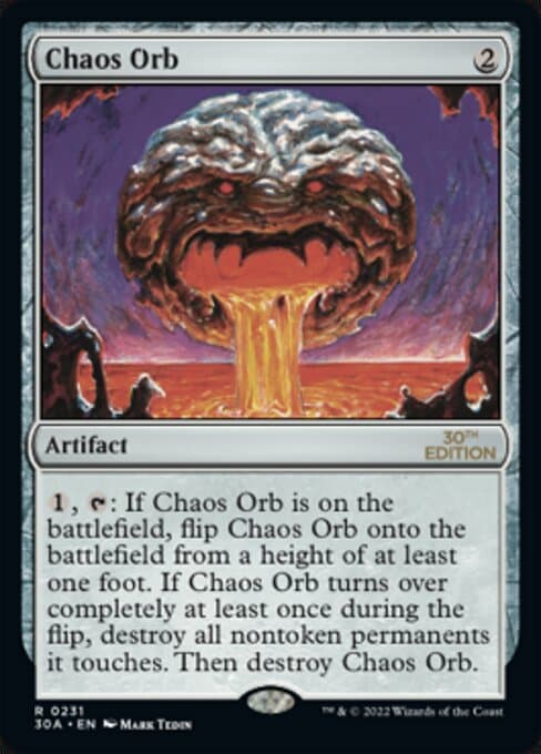 Chaos Orb from 30th Anniversary Edition (Rare)