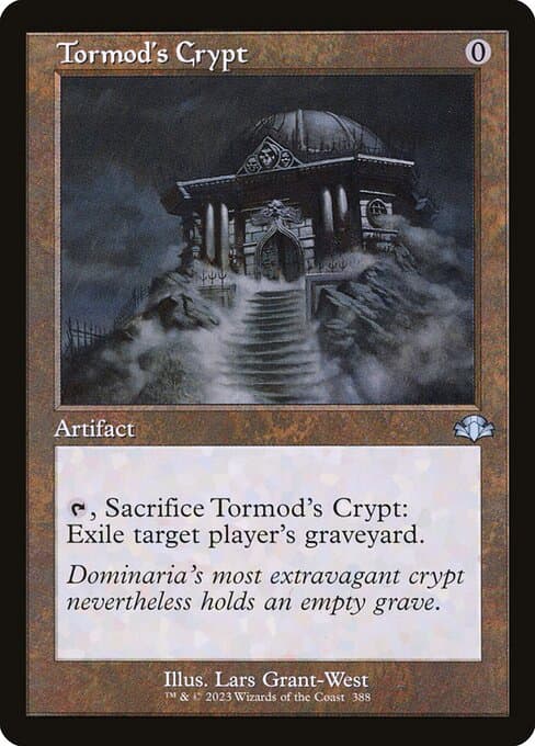 Tormod's Crypt from Dominaria Remastered (Uncommon)