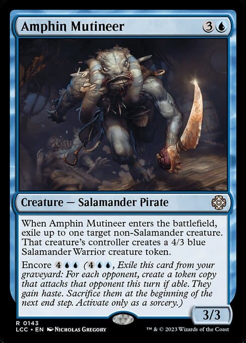 Amphin Mutineer from The Lost Caverns of Ixalan Commander (Rare)
