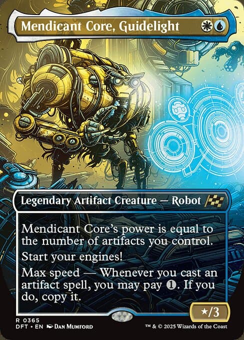 Mendicant Core, Guidelight from Aetherdrift (Rare)