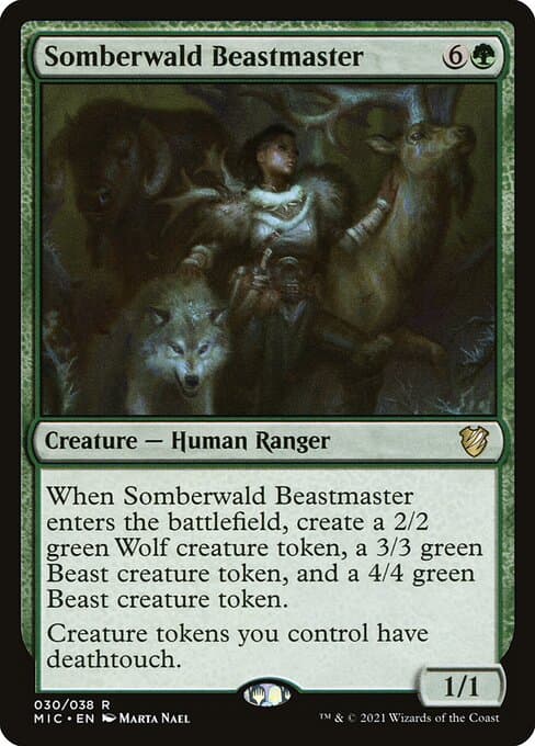 Somberwald Beastmaster from Midnight Hunt Commander (Rare)