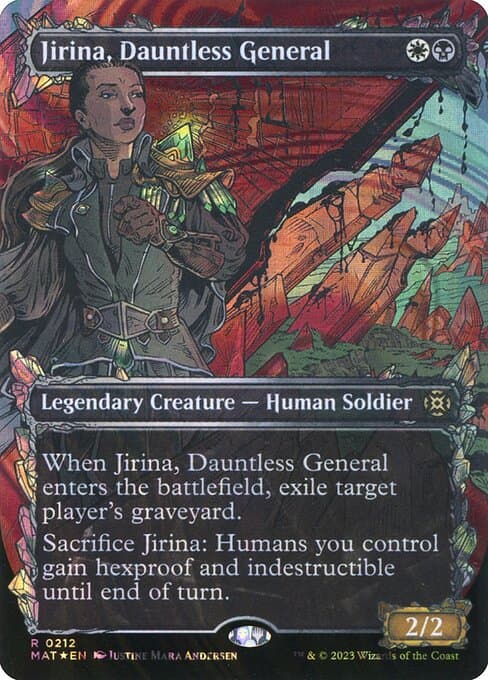 Jirina, Dauntless General from March of the Machine: The Aftermath (Rare)