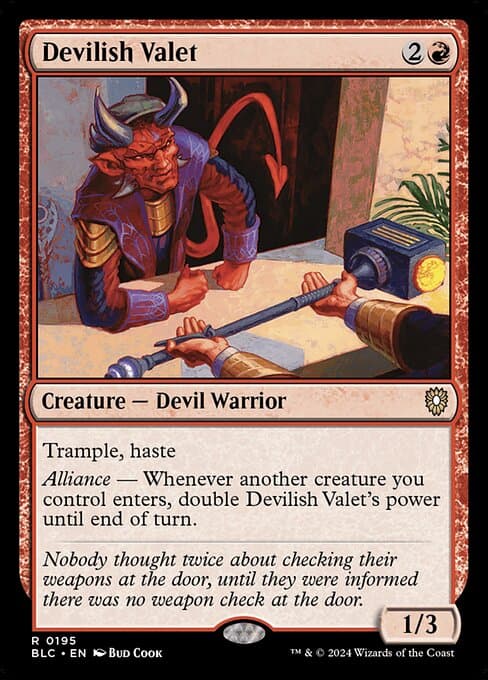 Devilish Valet (Rare)
