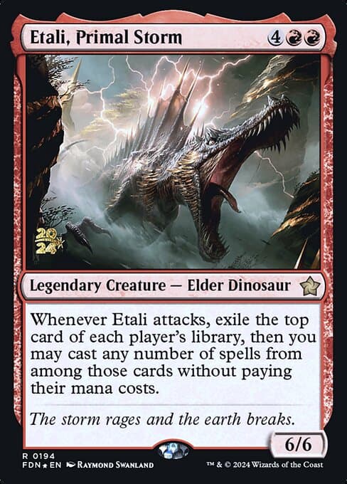 Etali, Primal Storm from Foundations Promos (Rare)
