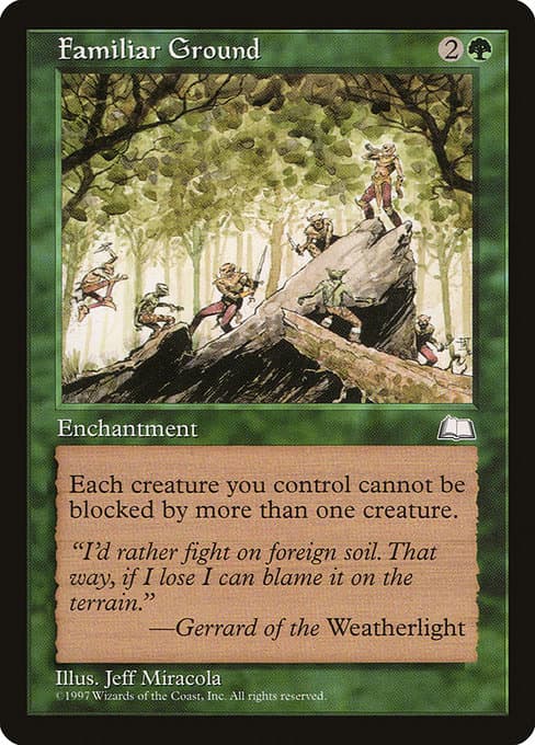 Familiar Ground from Weatherlight (Uncommon)