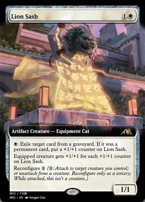 Lion Sash from Magic Online Promos (Rare)