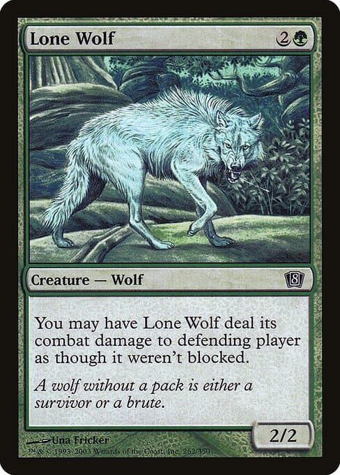 Lone Wolf from Eighth Edition (Common)