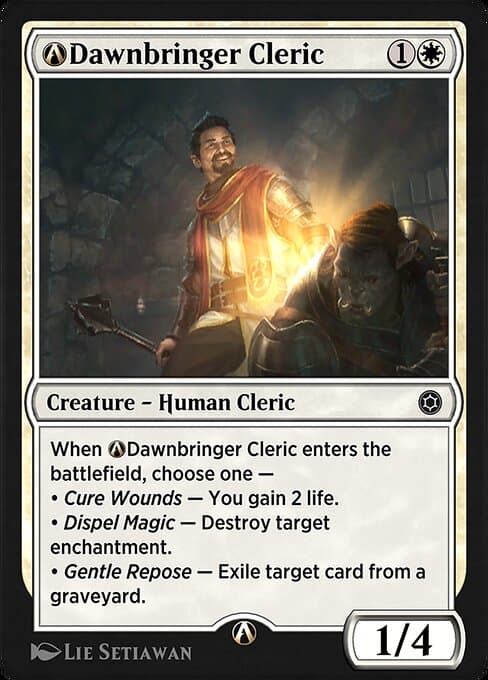 A-Dawnbringer Cleric from Alchemy Horizons: Baldur's Gate (Common)