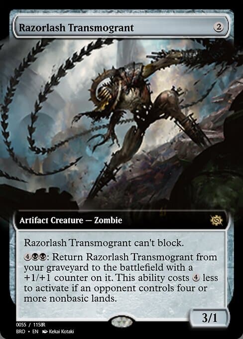 Razorlash Transmogrant from Magic Online Promos (Rare)