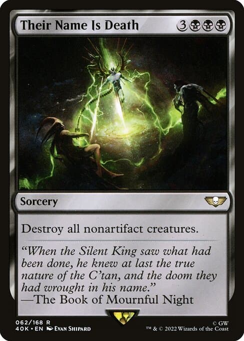 Their Name Is Death (Rare)