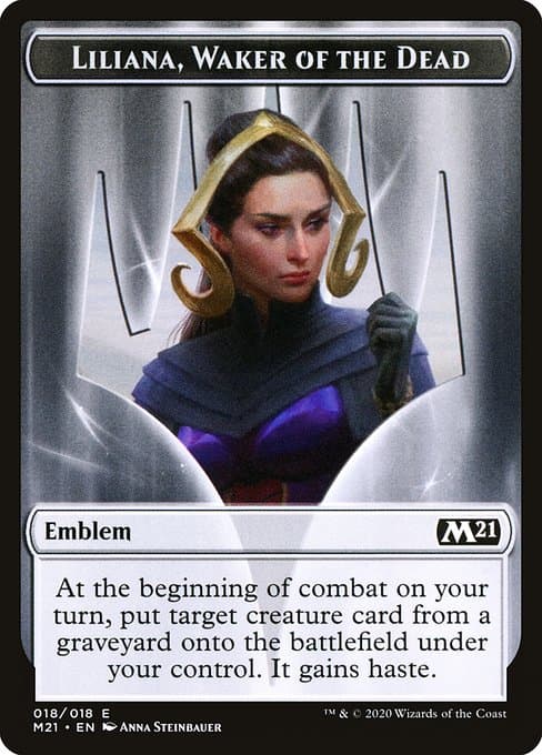 Liliana, Waker of the Dead Emblem (Common)