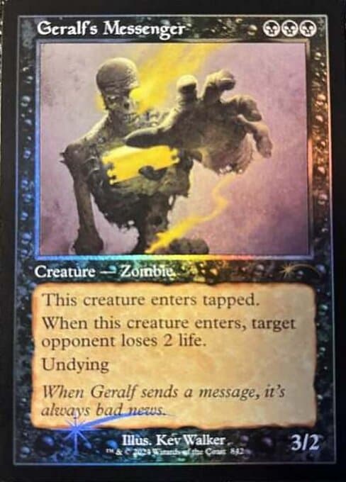 Geralf's Messenger from Secret Lair Drop (Rare)