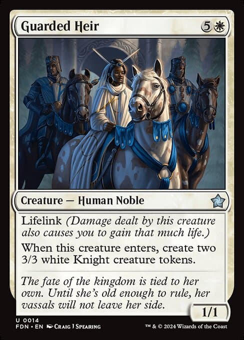 Guarded Heir from Foundations (Uncommon)