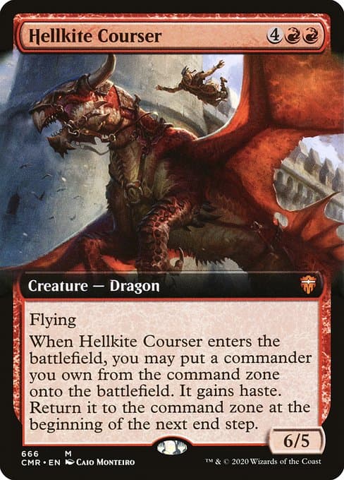 Hellkite Courser from Commander Legends (Mythic)