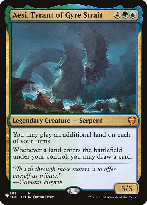 Aesi, Tyrant of Gyre Strait from The List (Mythic)
