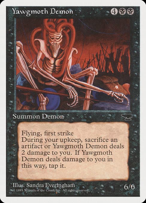 Yawgmoth Demon from Chronicles (Rare)