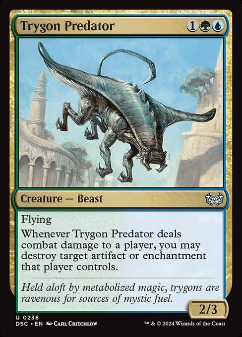 Trygon Predator from Duskmourn: House of Horror Commander (Uncommon)