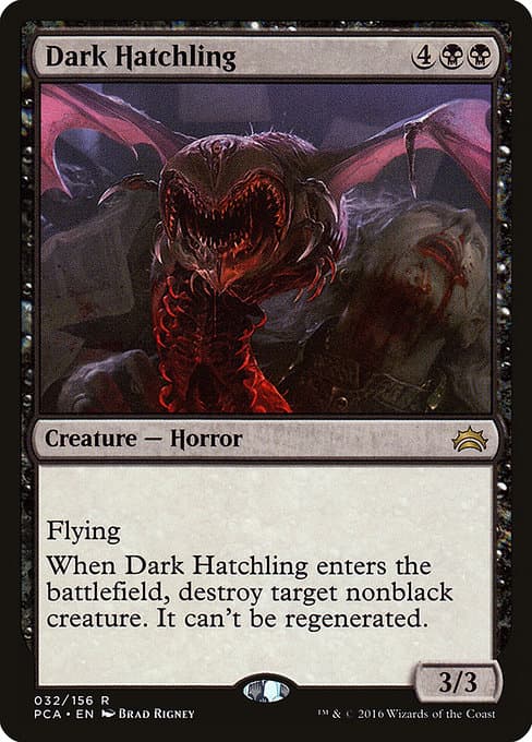 Dark Hatchling from Planechase Anthology (Rare)