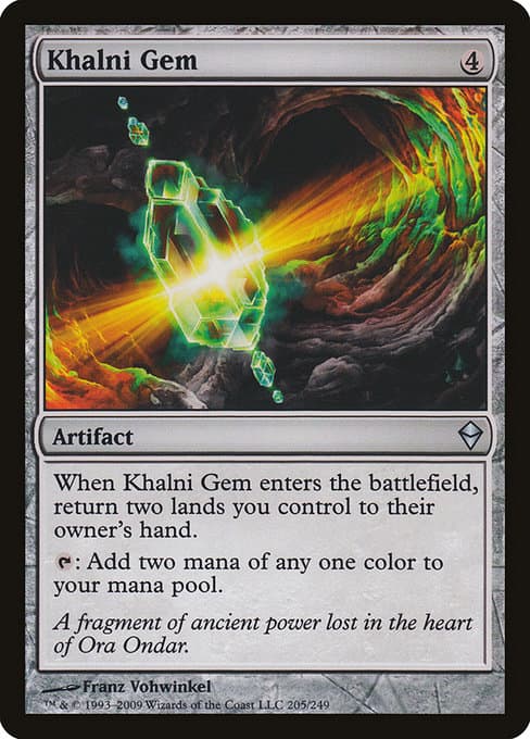 Khalni Gem from Zendikar (Uncommon)