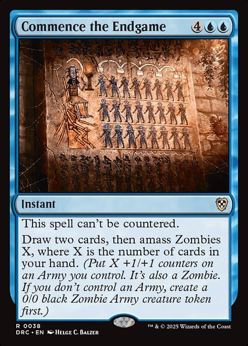 Commence the Endgame from Aetherdrift Commander (Rare)