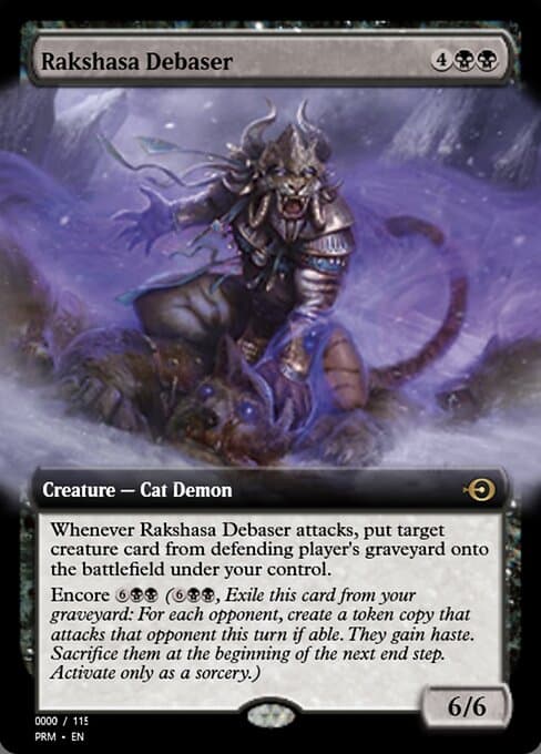 Rakshasa Debaser from Magic Online Promos (Rare)