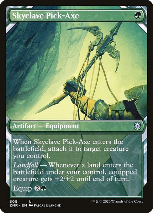 Skyclave Pick-Axe from Zendikar Rising (Uncommon)