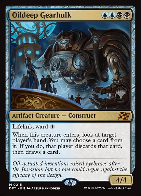 Oildeep Gearhulk from Aetherdrift Promos (Mythic)